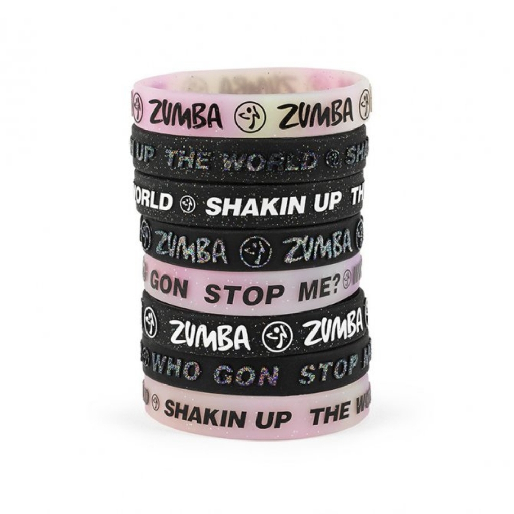 Zumba Wear Power Rubber Bracelets